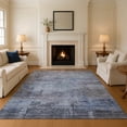 thumbnail image 1 of Addison Rugs Mayfield Premium Machine Washable Transitional Abstract Gray Rectangle Rug, 3' x 5', 1 of 7