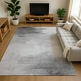 thumbnail image 1 of Addison Rugs Mayfield Premium Machine Washable Transitional Abstract Gray Rectangle Rug, 5' x 7'6", 1 of 7