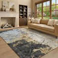 thumbnail image 1 of Addison Rugs Mayfield Premium Machine Washable Transitional Abstract Gray Rectangle Rug, 5' x 7'6", 1 of 8