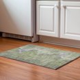 thumbnail image 1 of Addison Rugs Mayfield Premium Machine Washable Transitional Abstract Green Rectangle Rug, 1'8" x 2'6", 1 of 6