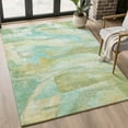 thumbnail image 1 of Addison Rugs Mayfield Premium Machine Washable Transitional Abstract Green Rectangle Rug, 10' x 14', 1 of 6