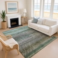 thumbnail image 1 of Addison Rugs Mayfield Premium Machine Washable Transitional Abstract Green Rectangle Rug, 10' x 14', 1 of 6