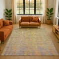 thumbnail image 1 of Addison Rugs Mayfield Premium Machine Washable Transitional Abstract Green Rectangle Rug, 3' x 5', 1 of 7