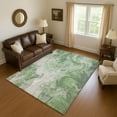 thumbnail image 1 of Addison Rugs Mayfield Premium Machine Washable Transitional Abstract Green Rectangle Rug, 9' x 12', 1 of 7