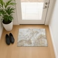 thumbnail image 1 of Addison Rugs Mayfield Premium Machine Washable Transitional Abstract Ivory Rectangle Rug, 1'8" x 2'6", 1 of 6