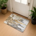 thumbnail image 1 of Addison Rugs Mayfield Premium Machine Washable Transitional Abstract Ivory Rectangle Rug, 1'8" x 2'6", 1 of 6