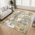 thumbnail image 1 of Addison Rugs Mayfield Premium Machine Washable Transitional Abstract Ivory Rectangle Rug, 8' x 10', 1 of 6