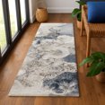 thumbnail image 1 of Addison Rugs Mayfield Premium Machine Washable Transitional Abstract Ivory Runner Rug, 2'3" x 7'6", 1 of 6