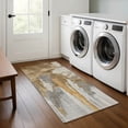 thumbnail image 1 of Addison Rugs Mayfield Premium Machine Washable Transitional Abstract Ivory Runner Rug, 2'3" x 7'6", 1 of 6