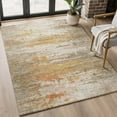 thumbnail image 1 of Addison Rugs Mayfield Premium Machine Washable Transitional Abstract Khaki Rectangle Rug, 10' x 14', 1 of 6