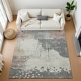 thumbnail image 1 of Addison Rugs Mayfield Premium Machine Washable Transitional Abstract Khaki Rectangle Rug, 3' x 5', 1 of 7