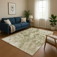 thumbnail image 1 of Addison Rugs Mayfield Premium Machine Washable Transitional Abstract Khaki Rectangle Rug, 5' x 7'6", 1 of 7