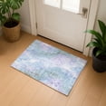 thumbnail image 1 of Addison Rugs Mayfield Premium Machine Washable Transitional Abstract Lavender Rectangle Rug, 1'8" x 2'6", 1 of 6