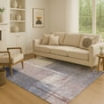 thumbnail image 1 of Addison Rugs Mayfield Premium Machine Washable Transitional Abstract Lavender Rectangle Rug, 2'6" x 3'10", 1 of 7