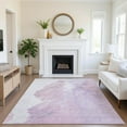 thumbnail image 1 of Addison Rugs Mayfield Premium Machine Washable Transitional Abstract Lavender Rectangle Rug, 2'6" x 3'10", 1 of 7
