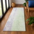 thumbnail image 1 of Addison Rugs Mayfield Premium Machine Washable Transitional Abstract Lavender Runner Rug, 2'3" x 7'6", 1 of 6