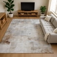 thumbnail image 1 of Addison Rugs Mayfield Premium Machine Washable Transitional Abstract Linen Rectangle Rug, 2'6" x 3'10", 1 of 7