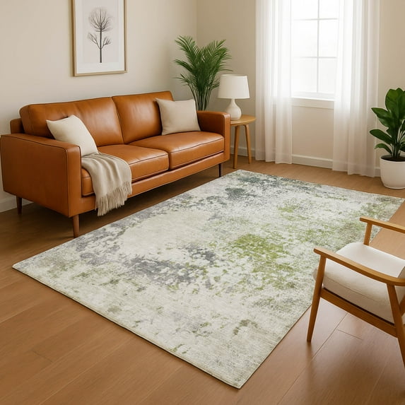 Addison Rugs Mayfield Premium Machine Washable Transitional Abstract Linen Rectangle Rug, 9' X 12' Machine Washable Transitional Abstract Linen Oversized Sherpa Throw Blanket