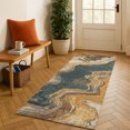 thumbnail image 1 of Addison Rugs Mayfield Premium Machine Washable Transitional Abstract Linen Runner Rug, 2'3" x 7'6", 1 of 6