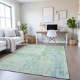 thumbnail image 1 of Addison Rugs Mayfield Premium Machine Washable Transitional Abstract Mint Rectangle Rug, 9' x 12', 1 of 6