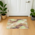 thumbnail image 1 of Addison Rugs Mayfield Premium Machine Washable Transitional Abstract Mocha Rectangle Rug, 1'8" x 2'6", 1 of 6