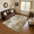 thumbnail image 1 of Addison Rugs Mayfield Premium Machine Washable Transitional Abstract Mocha Rectangle Rug, 2'6" x 3'10", 1 of 7