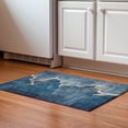 thumbnail image 1 of Addison Rugs Mayfield Premium Machine Washable Transitional Abstract Navy Rectangle Rug, 1'8" x 2'6", 1 of 6