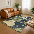 thumbnail image 1 of Addison Rugs Mayfield Premium Machine Washable Transitional Abstract Navy Rectangle Rug, 10' x 14', 1 of 6