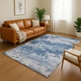 thumbnail image 1 of Addison Rugs Mayfield Premium Machine Washable Transitional Abstract Navy Rectangle Rug, 10' x 14', 1 of 6