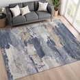 thumbnail image 1 of Addison Rugs Mayfield Premium Machine Washable Transitional Abstract Navy Rectangle Rug, 9' x 12', 1 of 6
