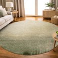 thumbnail image 1 of Addison Rugs Mayfield Premium Machine Washable Transitional Abstract Olive Round Rug, 8' x 8', 1 of 5