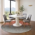 thumbnail image 1 of Addison Rugs Mayfield Premium Machine Washable Transitional Abstract Paprika Round Rug, 8' x 8', 1 of 6