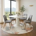 thumbnail image 1 of Addison Rugs Mayfield Premium Machine Washable Transitional Abstract Paprika Round Rug, 8' x 8', 1 of 6