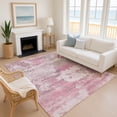 thumbnail image 1 of Addison Rugs Mayfield Premium Machine Washable Transitional Abstract Pink Rectangle Rug, 10' x 14', 1 of 6