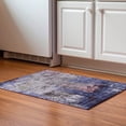 thumbnail image 1 of Addison Rugs Mayfield Premium Machine Washable Transitional Abstract Plum Rectangle Rug, 1'8" x 2'6", 1 of 6