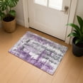 thumbnail image 1 of Addison Rugs Mayfield Premium Machine Washable Transitional Abstract Purple Rectangle Rug, 1'8" x 2'6", 1 of 6