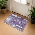thumbnail image 1 of Addison Rugs Mayfield Premium Machine Washable Transitional Abstract Purple Rectangle Rug, 1'8" x 2'6", 1 of 6