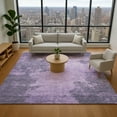 thumbnail image 1 of Addison Rugs Mayfield Premium Machine Washable Transitional Abstract Purple Rectangle Rug, 10' x 14', 1 of 7