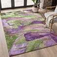thumbnail image 1 of Addison Rugs Mayfield Premium Machine Washable Transitional Abstract Purple Rectangle Rug, 8' x 10', 1 of 6