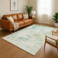 thumbnail image 1 of Addison Rugs Mayfield Premium Machine Washable Transitional Abstract Putty Rectangle Rug, 10' X 14' Machine Washable Transitional Abstract Putty Oversized Sherpa Throw Blanket, 1 of 6