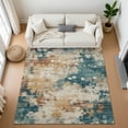 thumbnail image 1 of Addison Rugs Mayfield Premium Machine Washable Transitional Abstract Putty Rectangle Rug, 9' x 12', 1 of 7