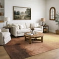 thumbnail image 1 of Addison Rugs Mayfield Premium Machine Washable Transitional Abstract Rust Rectangle Rug, 10' x 14', 1 of 6