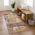 thumbnail image 1 of Addison Rugs Mayfield Premium Machine Washable Transitional Abstract Rust Runner Rug, 2'3" x 7'6", 1 of 6