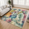 thumbnail image 1 of Addison Rugs Mayfield Premium Machine Washable Transitional Abstract Sage Rectangle Rug, 10' x 14', 1 of 6
