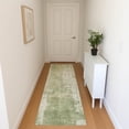 thumbnail image 1 of Addison Rugs Mayfield Premium Machine Washable Transitional Abstract Sage Runner Rug, 2'3" x 7'6", 1 of 6
