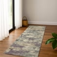 thumbnail image 1 of Addison Rugs Mayfield Premium Machine Washable Transitional Abstract Sage Runner Rug, 2'3" x 7'6", 1 of 6
