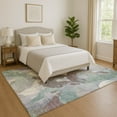thumbnail image 1 of Addison Rugs Mayfield Premium Machine Washable Transitional Abstract Seafoam Rectangle Rug, 10' x 14', 1 of 7