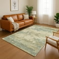thumbnail image 1 of Addison Rugs Mayfield Premium Machine Washable Transitional Abstract Seafoam Rectangle Rug, 8' x 10', 1 of 6