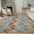 thumbnail image 1 of Addison Rugs Mayfield Premium Machine Washable Transitional Abstract Silver Rectangle Rug, 10' x 14', 1 of 8