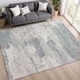 thumbnail image 1 of Addison Rugs Mayfield Premium Machine Washable Transitional Abstract Silver Rectangle Rug, 9' x 12', 1 of 6